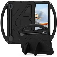 Mtp Products Samsung Galaxy Tab S7+/S7 FE/S8+ Stødsikkert Transportabelt Cover til Børn - Sort