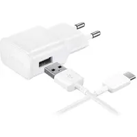 Samsung Hurtig USB-C Rejseoplader EP-TA200EWE - Bulk - Hvid