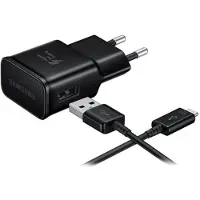 Samsung Hurtig USB-C Rejseoplader EP-TA200EBE / EP-TA20EB - Bulk - Sort