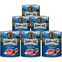 Happy Dog Sensible Pure 6 x 800 g - Germany (Okse)