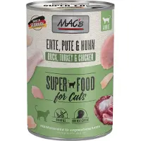 Mac'S Økonomipakke: 12 x 400 g Cat - And, Kalkun & Kylling