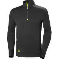 Helly Hansen Lifa Half Zip termoskjorte sort