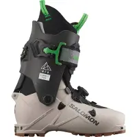 Salomon - Touring skistøvler - Mtn Summit Pro Rainy Day/Belluga/Pastel Neon Green til UnisexUld - Størrelse 44-45 - Grøn