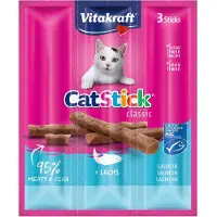 Vitakraft Laksesnack Til Katte 20 Enheder