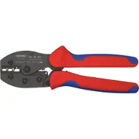 Knipex preciforce crimptang bruneret med flerkomponent-håndtag 220 mm