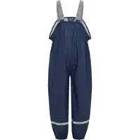 Color Kids Regnbukser m. Seler - PU - Navy - - 7 år (122) - Regnbukser