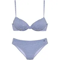 s.Oliver Bikini blå / hvid