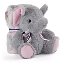 Perletti Allie Elefant Teddy Og Tæppe