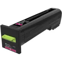 Lexmark Tonerkassette magenta, 8.000 sider 72K20M0 Modsvarer: N/A