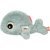 Done by Deer Bamse - 24 cm - Wally - Blå - - OneSize - Bamse