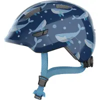ABUS Cykelhjelm - Smiley 3.0 - Blue Whale - - 45-51 cm - Cykelhjelm