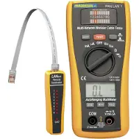 Pancontrol Lan-tester Og Digitalt Multimeter Pan Lan1 Cat Iii 300v/cat Ii 600v