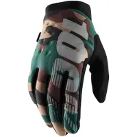 100% Brisker koldt vejr Motocross & Mountain Bike Handsker - Varm vinter MTB & MX Powersport Racing Beskyttelsesudstyr