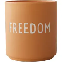 Design Letters favoritkop 25 cl Freedom-orange