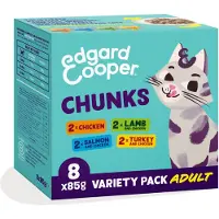 Edgard & Cooper Cat - Multipack Chunks in Sauce - 8 x 85 g