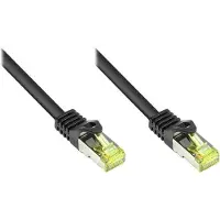 Alcasa electronik Good Connections RNS patch cable - 1.5 m - black - Sort - 1 meter
