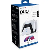 Gioteck DUO - Opladningsstander - 6 colours (USB-C) - for Sony DualSense Edge