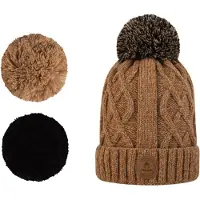 Cabaia - Huer - Appletini Beanie Camel til Unisex - Brun