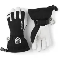 Hestra Army Leather Heli skihandsker, junior, sort