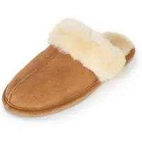 Minnetonka Hjemmesko creme / lysebrun