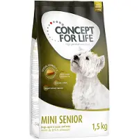 Concept for Life Mini Senior - Økonomipakke: 4 x 1,5 kg