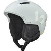 Bolle - Skihjelme herre - Atmos Mips Lightest Grey Matte til UnisexUld - Størrelse 52-55 cm - Hvid