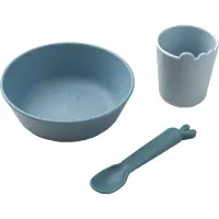 Done by Deer Spisesæt - Termoplast - 3 dele - Kiddish First Meal - - OneSize - Spisesæt