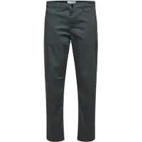 Selected New Miles Straight Fit Chinobukser
