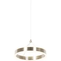QAZQA Stål pendellampe 30 cm inkl. LED 3-trins dæmpbar - Lyani