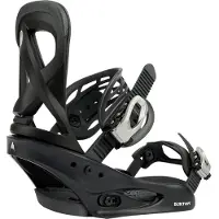Burton - Snowboardbindinger - Scribe Black til Unisex - Størrelse L - Sort