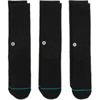 Stance Sokker sort / offwhite