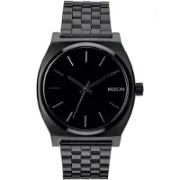 Nixon A045001-00 The Time Teller Sort/Stål Ø37 mm