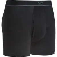Saxx - Vandretøj - Daytripper Comfort Stretch BB Fly Black til Unisex - Størrelse XL - Sort
