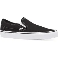 Vans - Sneakers og basketsko - Classic Slip-On Black til Unisex - Størrelse 37 - Sort