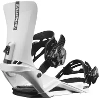Salomon Snowboard - Snowboardbindinger - Rhythm White til Unisex - Størrelse M - Hvid