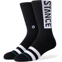 Stance Sportssokker sort / hvid