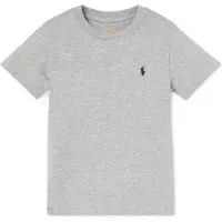 Ralph Lauren Polo Ralph Laurentil drenge. 322832904039 Grå strikket T-shirt i bomuldsjersey (4años= 109/116cm), Klassisk, Korte ærmer, børnetøj