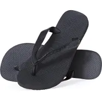 Havaianas Dames Top Flip-Flop - Sort 39/40, 100% gummi, holdbar og behagelig hverdags-sandal til by og strand