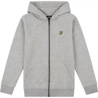 Lyle & Scott Junior Cardigan - Gråmeleret - - 10-11 år (140-146) - Cardigan