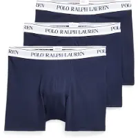 Ralph Lauren Boksershorts navy / sort / hvid