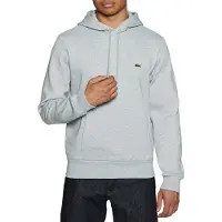 Lacoste Sweatshirt lysegrå / grøn / knaldrød / hvid