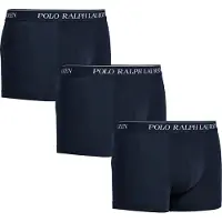 Ralph Lauren Polo Ralph Laurentil mænd. 714835885004 Pakke med 3 boxershorts 714835885004 navy (L), Sort, Afslappet, Bomuld, Blå