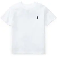 Ralph Lauren Polo Ralph Laurentil drenge. 322832904035 T-shirt i hvid bomuldsjersey (5años= 117/123cm), Casual, Klassisk, Korte ærmer, børnetøj