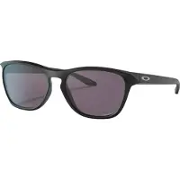 Oakley - Solbriller - Manorburn Matte Black Prizm Grey til Unisex - Sort