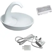 Pioneer Swan Fountain - Kompletsæt: Drikkefontæne + 3 Filtre
