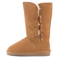 Gooce Snowboots 'Cornice' kastaniebrun / hvid