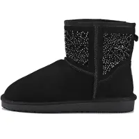 Gooce Boots 'Lana' sort / sølv