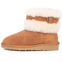 Gooce Snowboots 'Elly' brun / hvid