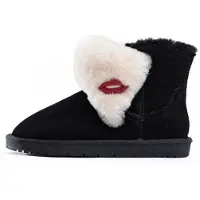 Gooce Snowboots 'Jalila' rød / sort / hvid