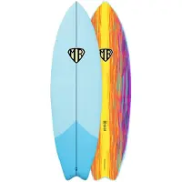Ocean & Earth Mr Flame Epoxy Super Twin 5´9´´ Surfbræt